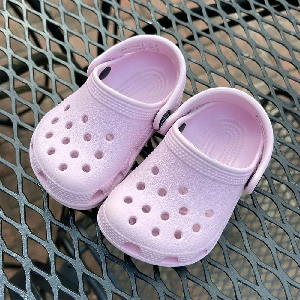 Toddler CROCS LITTLES™ CLOGS Size 2/3 Ballerina Pink